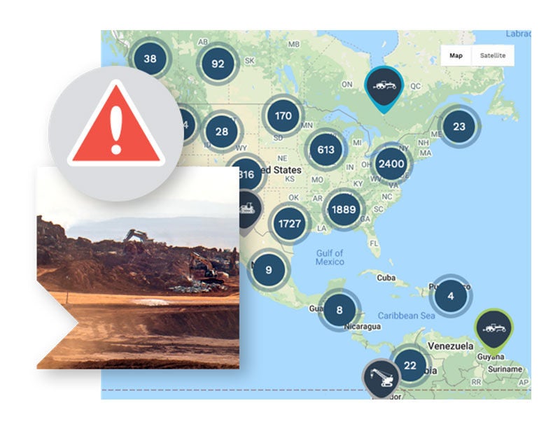 Advanced telematics for equipment tracking and maximum efficiency